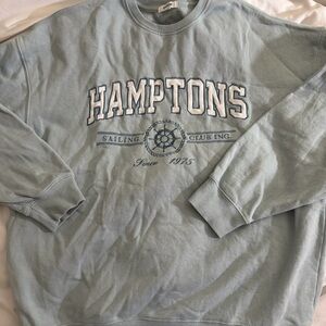 Garage Light Blue Crewneck Sweatshirt